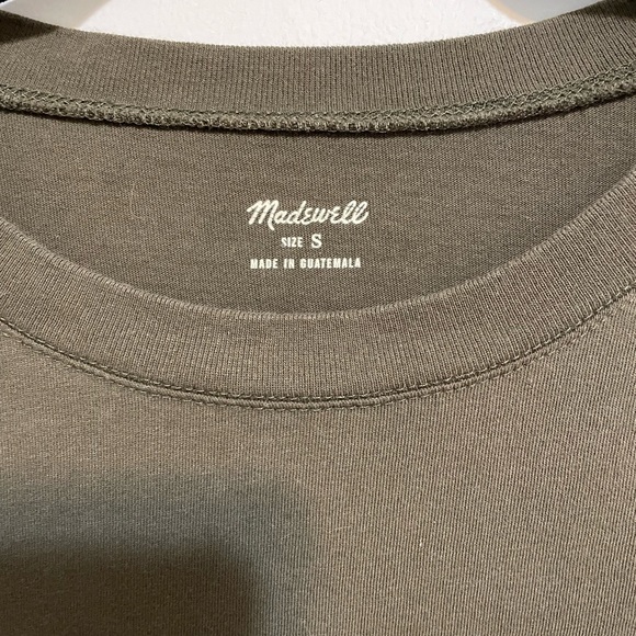 *UPDATED* Madewell Tshirt Green Small - Picture 2 of 5